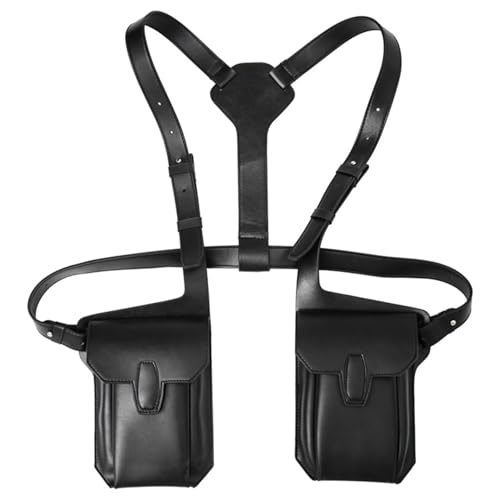 Sac de poitrine multifonctionnel pour hommes avec rangement de poitrine