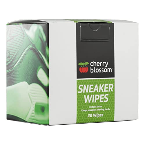 Cherry Blossom Sneaker Wipes | 20 Wipes | Instant cleaning wipes for trainers and sports footwear