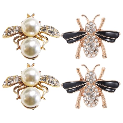 [JEWEDECO] �I���`�[�t�C�o�b�N�� ���O���\�N���b�v���C���� ���f�B�[�X�V���[�Y�`���[�� �p���v�X �t���b�g�V���[�Y�p 4�Z�b�g