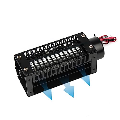 IINCOOY Ventilador De Gran Volumen De Aire Silencioso, Tipo Tambor De Flujo Cruzado, CC De 12V/24V, Ventilador De Flujo Cruzado (Color : 50090, Size : 24V)