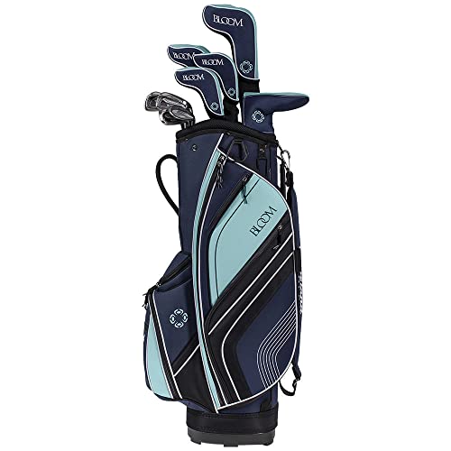 Cleveland Ladies Bloom Packaged Golf Set 2Wds/2Hyb/#7-Sand Wedge/Putter/Bag...