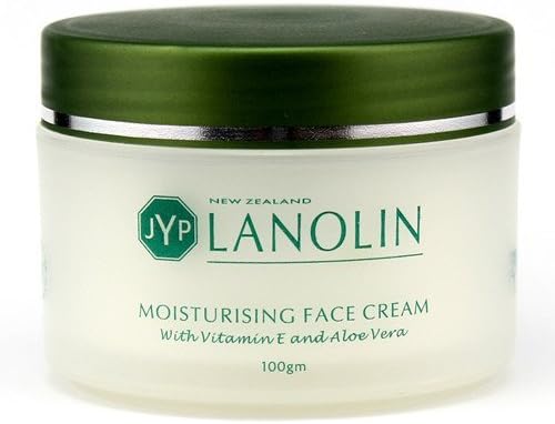 Lanolin Moisturizing Face Cream with Vitamin E and Aloe Vera, 100g