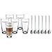 Produktbild WMF Clever&More Latte Macchiato Gläser Set 12-teilig mit Löffel, Aufrdruck, 280 ml,spülmaschinengeeignet