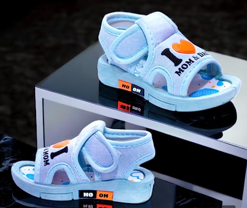 Image of HOOH Kids Chu-Chu Sound Musical First Walking Sandals and shoes for Baby Boys and Baby Girls Of Age 0 Months to 3 Years