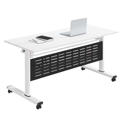 Table de conférence modulable pliante avec roulettes, idéale pour les espaces de travail collaboratifs et les salles de formation
