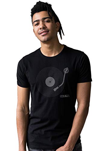 T-shirt DJ Junglist Drum and Bass musique techno vêtement pour tourne-disque LP vinyle