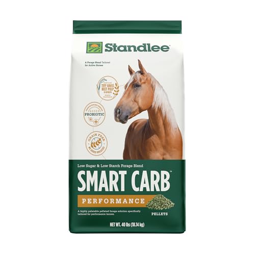standlee Smart Carb Performance Pellets Horse Feed, 40 lbs