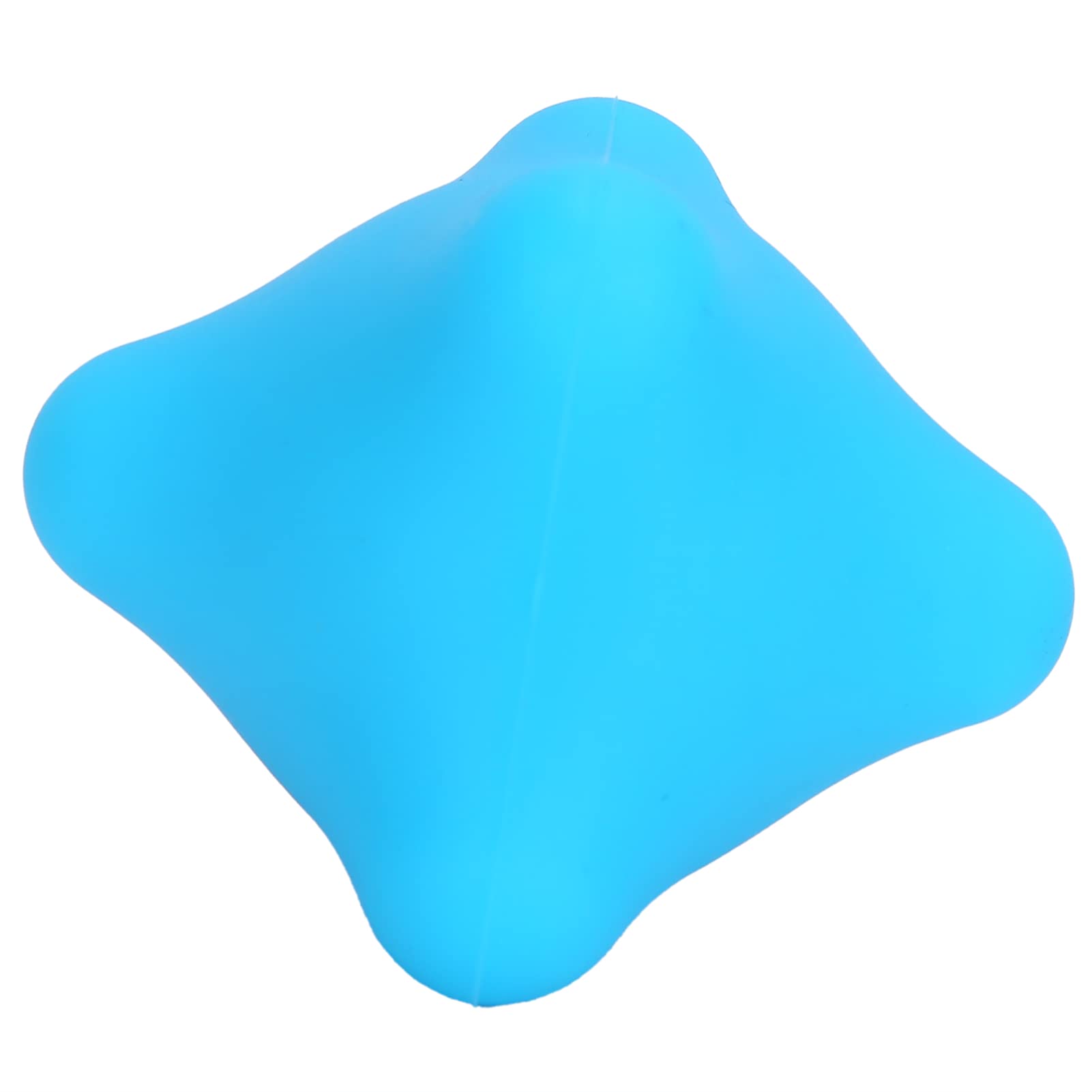 Bola del Masaje del Silicón para los Nudos del Músculo, Bola del Ejercicio de la Mano de 2,4 Pulgadas (Azul)