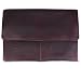 Produktbild ROYALZ Ledertasche für Samsung Galaxy Book 12 Schutztasche Lederhülle Retro Sleeve Tasche Leder Vintage Look, Farbe:Dunkelbraun