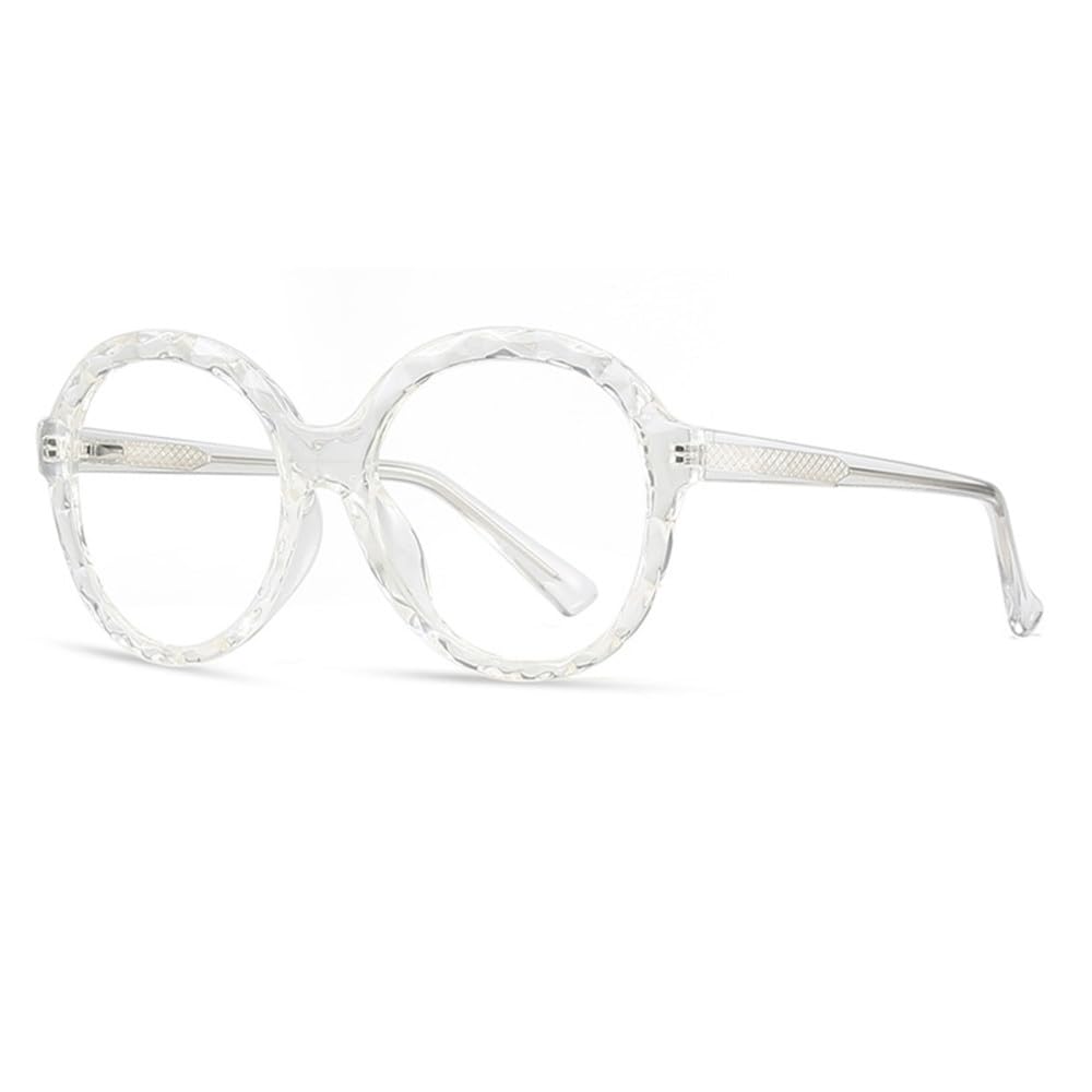 Kryształowe oprawki do okularów damskie okrągłe okulary damskie okulary