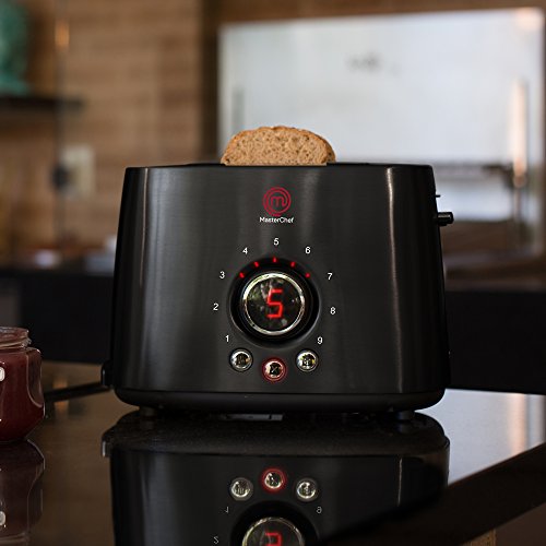 Torradeira 2 Pães Premium 900W, 127V, MasterChef TO3002P/01, Preta