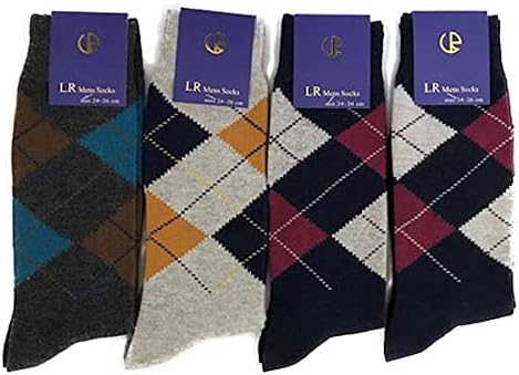 メンズソックス ビジネス 直営ストア 靴下 24 26cm おしゃれ 綿混柄クルーソックス4足組 メンズソックス ビジネス 直営ストア 靴下 24 26cm おしゃれ 綿混柄クルーソックス4足組