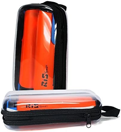 Lionlaw Table Tennis Net Portable Retractable Ping Pong Post Net Rack Set - Replacement Ping Pong Accessory, Orange
