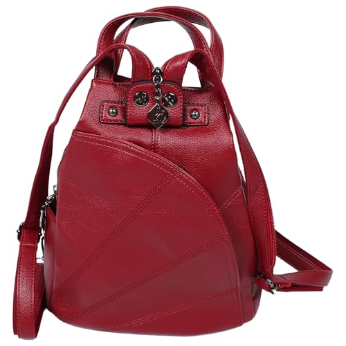 Sac à dos de voyage femme en similicuir idéal pour le travail et les trajets