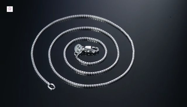 BORUO Collana Catina In Argento Sterling 925 - Spessore 1 Mm O 1.5 Mm, Ipoallergenica, Senza Nichel, Chiusura Moschettone, Made In Italy (Lunghezze 35-76 Cm)