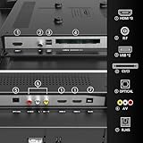 HKC 50 inch 4K QLED Smart TV, Tizen OS UHD Central Stand Design Television with AppleTV+ Netflix Freeview Gaming Hub, MEMC HDR10 Ideal Large Screen for Living Room, Made in the UK - Image 9