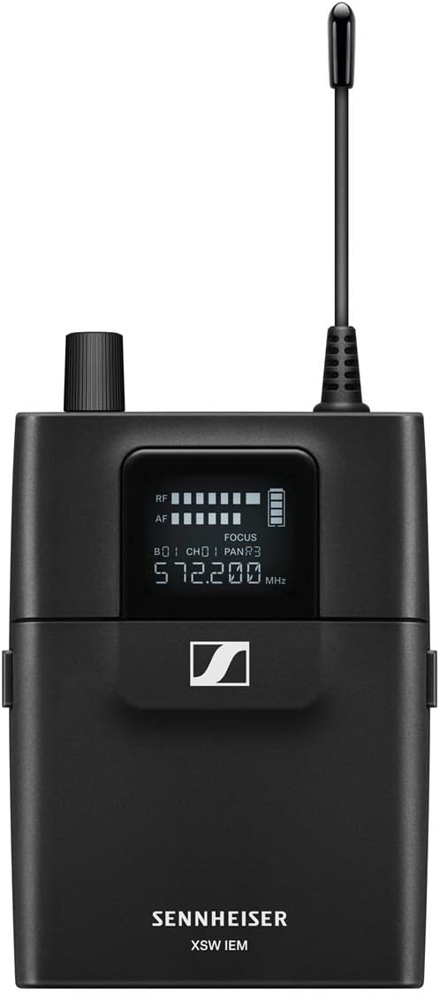 Sennheiser Pro Audio XSW IEM EK (A) Replacement beltpack negro miniatura 3
