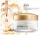 L'Oréal Paris Ekspert Wieku 70+ odżywczy krem anti-age do twarzy na dzień, skóra dojrzała, redukcja zmarszczek, zagęszczenie skóry, witamina B3, witamina E, opuncja figowa, 50 ml