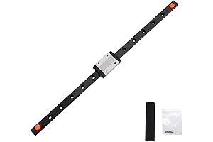 5.9'' Linear Rail Guide MGN12H 150mm with MGN12H Steel Carriage Block for...