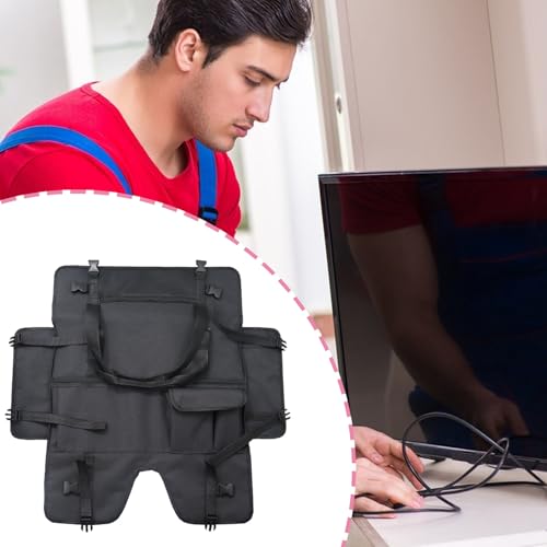 Accesorios de computadora ajustables para cables y pantalla con funda para monitor portátil 6
