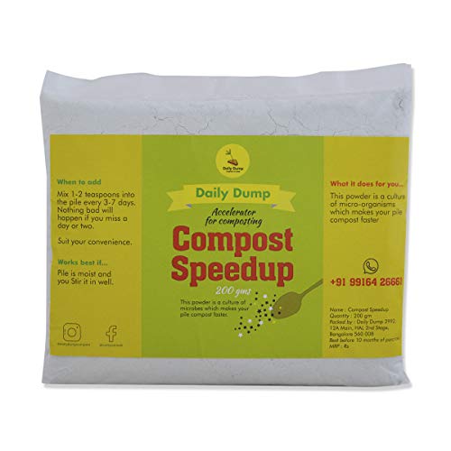 Image of Daily Dump Compost Speedup with Microbes for Quality Composting - 200 Gm