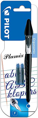 PILOT - Blister 1 Plumix + 2 cartouches - Stylo Plume - Encre Bleue - Plume fine PILOT - Blister 1 Plumix + 2 cartouches - Stylo Plume - Encre Bleue - Plume fine