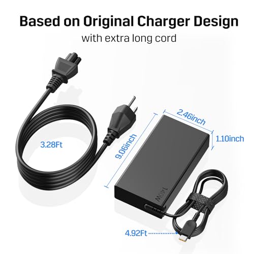 Image of New Slim 140W 20V 7A USB-C Type-C Laptop Charger Replacement for Lenovo Slim Pro 7 9, Yoga Pro 9 7, Yoga 9i, Yoga Slim 7 5, Legion 9, Legion Pro 5 5i 7 7i, ThinkPad Z16, Power Adapter Supply Cord