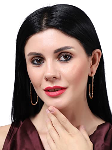 Half Metal Hammered Earring, Stylish Design