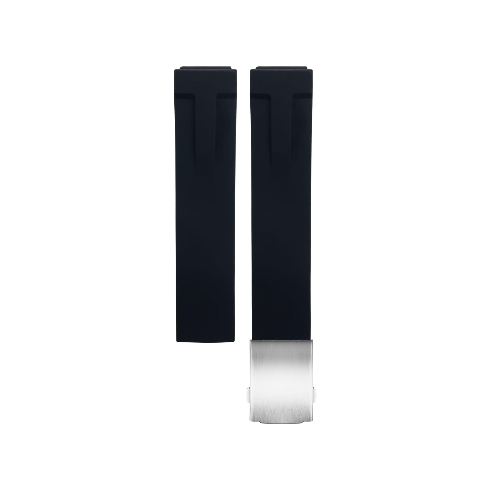 XMKT Correas de reloj de 21mm para Tissot T048.417, correa de reloj t-race t-sports, pulsera de goma suave resistente al agua, correa de silicona de 20mm
