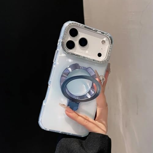 RNOZX iPhone 11 Pro Max�p �O���f�[�V�����}�O�l�b�g���X�^���h�t���X�}�z�P�[�X �_�C�������h�X�^���h �ϏՌ��J�o�[�iiPhone 11 Pro Max�p/�u���[�j
