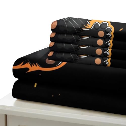 Housse de couette imprimée 3D parure de lit King Size douceur premium - 6
