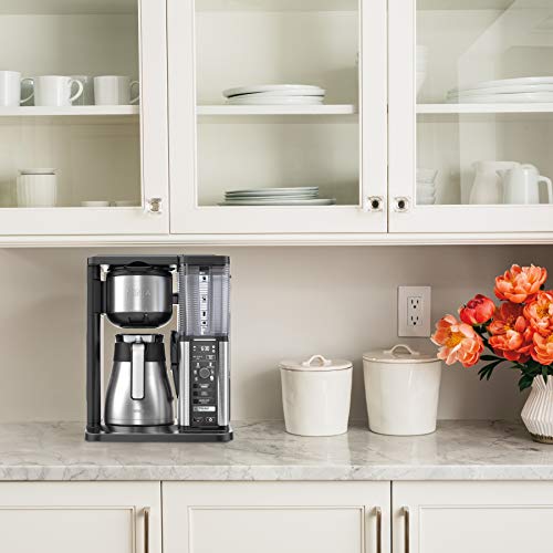 Ninja Specialty Fold-Away Frother (Cm407) Coffee Maker, Single Serve To 10 Cup (50 Oz.) #TOP6