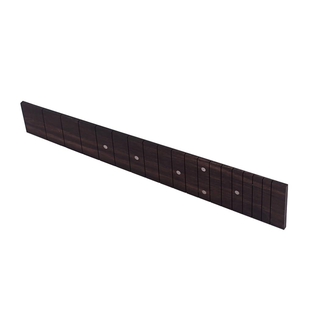 Juego de 5 diapasones profesionales para ukelele, diapasón, concierto, instrumento musical de cuerda, reparación de cuello, piezas de modificación de 23 pulgadas