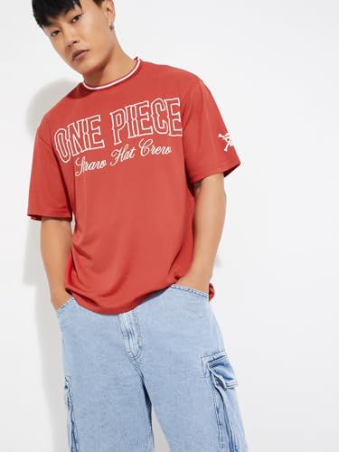 Image of Max URB N Men One Piece Print Oversized T-Shirt