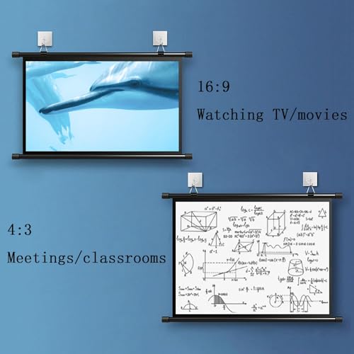 Pantalla Manual de Proyección 72 pulgadas 16:9 miniatura 5