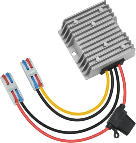 YBBOTT DC 10-22V Step Up to 24V 15A 360W DC Boost Converter with Fuse