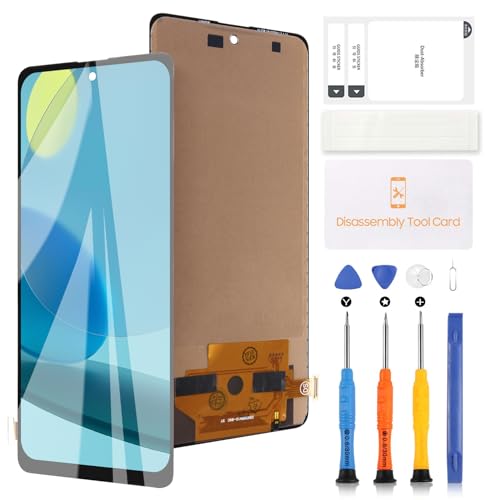 Incell para Samsung Galaxy Note 10 Lite Pantalla LCD N770 N770F SM-N770F SM-N770F/DS SM-N770F/DSM Reemplazo Pantalla LCD Display Touch Screen Digitalizador Kit con herramienta (negro)