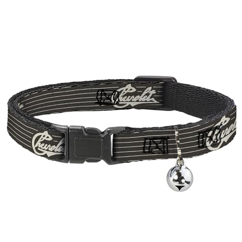 Collar para gato de seguridad ajustable de 8-12 pulgadas Chevrolet Script 2
