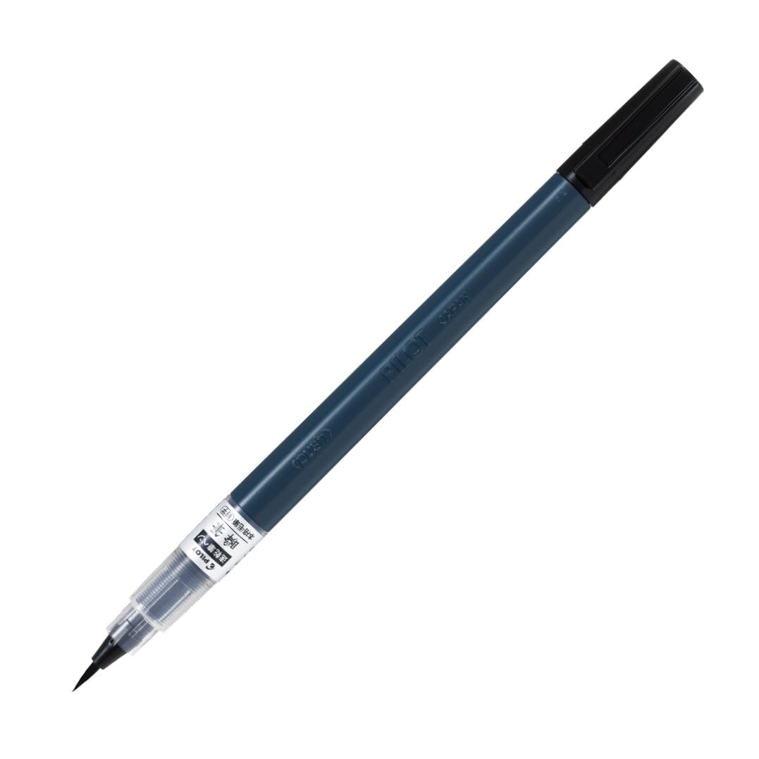 Pilot SVS70FDFB Brush Pen, Quick Drying, Authentic Brush, Fine Point, Black : Office Products