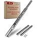 Produktbild LouMaxx Kugelauszug 2er Set Schubladenschienen 27 mm Nut | 350 mm Schienen Schublade | Schubladen Schienensystem mit Teilauszug
