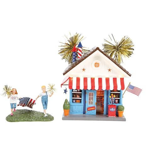 Department 56 The Original Snow Village The Semi-Quincentennial Fireworks with