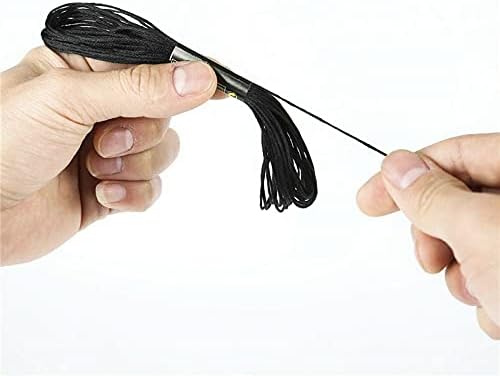 240PCS Cross Stitch Thread Embroidery Floss Skeins Hand Sewing Threads DIY Craft Needlework Sewing Tool (Black)