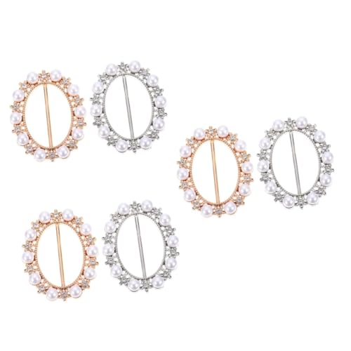 Attache foulard anti-glisse avec perles pour maintenir la soie en place