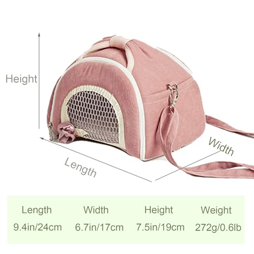 ABLAZEZAI Transportadora para Porquinhos da Índia, Bolsa de Viagem para Animais Pequenos, Bolsa Port