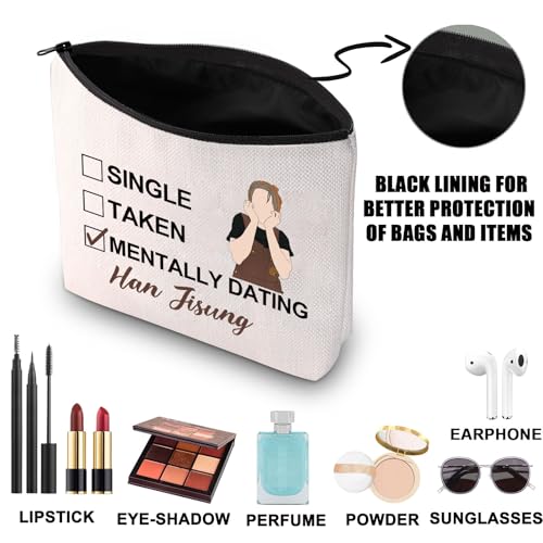 SKZ Han Makeup Bag SKZ Quokka Gifts Single Taken Mentally Dating with Han Gifts SKZ Member Gifts (HAN UK) - Image 3