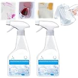 2025 Fleckenentferner, 300 ml, Trockenreinigung, Fleckenentferner-Spray, Fleckenentferner-Spray für Kleidung, schmutziger Esser, Fleckenbehandlung für Wäsche, entfernt die härtesten Flecken (2)