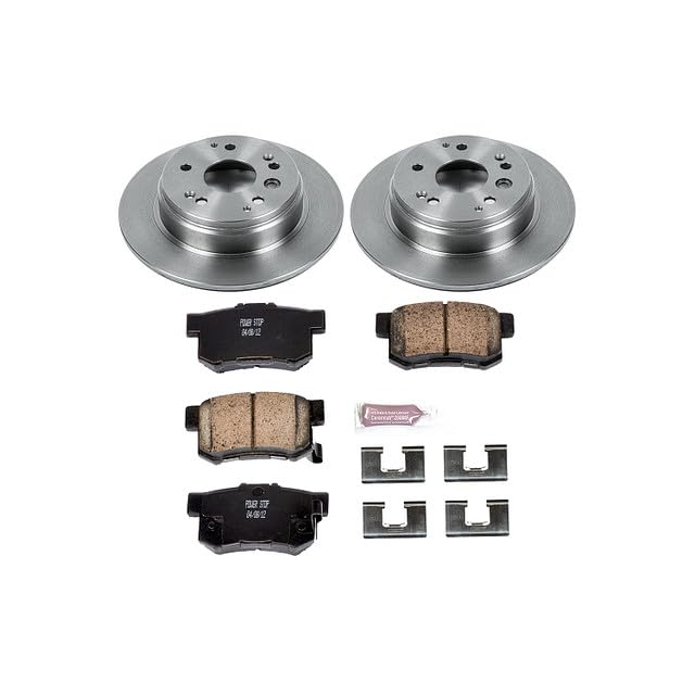 Image of PowerStop Z17 Replacement Brake Pad & Rotor Kit Rear KOE5399