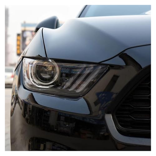 Abat-jour phare avant droit Mustang 2014 coque transparente