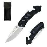 ALBATROSS Classic Multifunction Pocket Folding Knife with Bottle Opener, Glass Hammer and Rope...