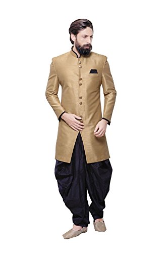 daindiashop-USA Indian Sherwani for Men Readymade Designer Partywear for Wedding Exclusive Fashion Dress Brown daindiashop-USA Indian Sherwani for Men Readymade Designer Partywear for Wedding Exclusive Fashion Dress Brown